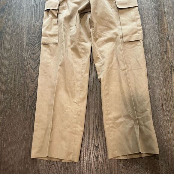 Flying Cross Vintage Union Made Tan Straight Leg Cargo Pants Size 30 - Picture 2 of 9